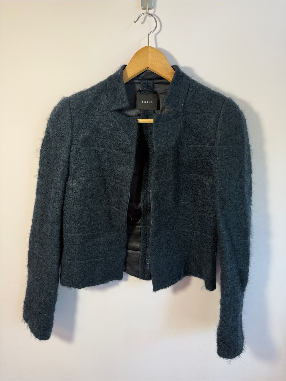 Akris Vintage Navy Blue Jacket